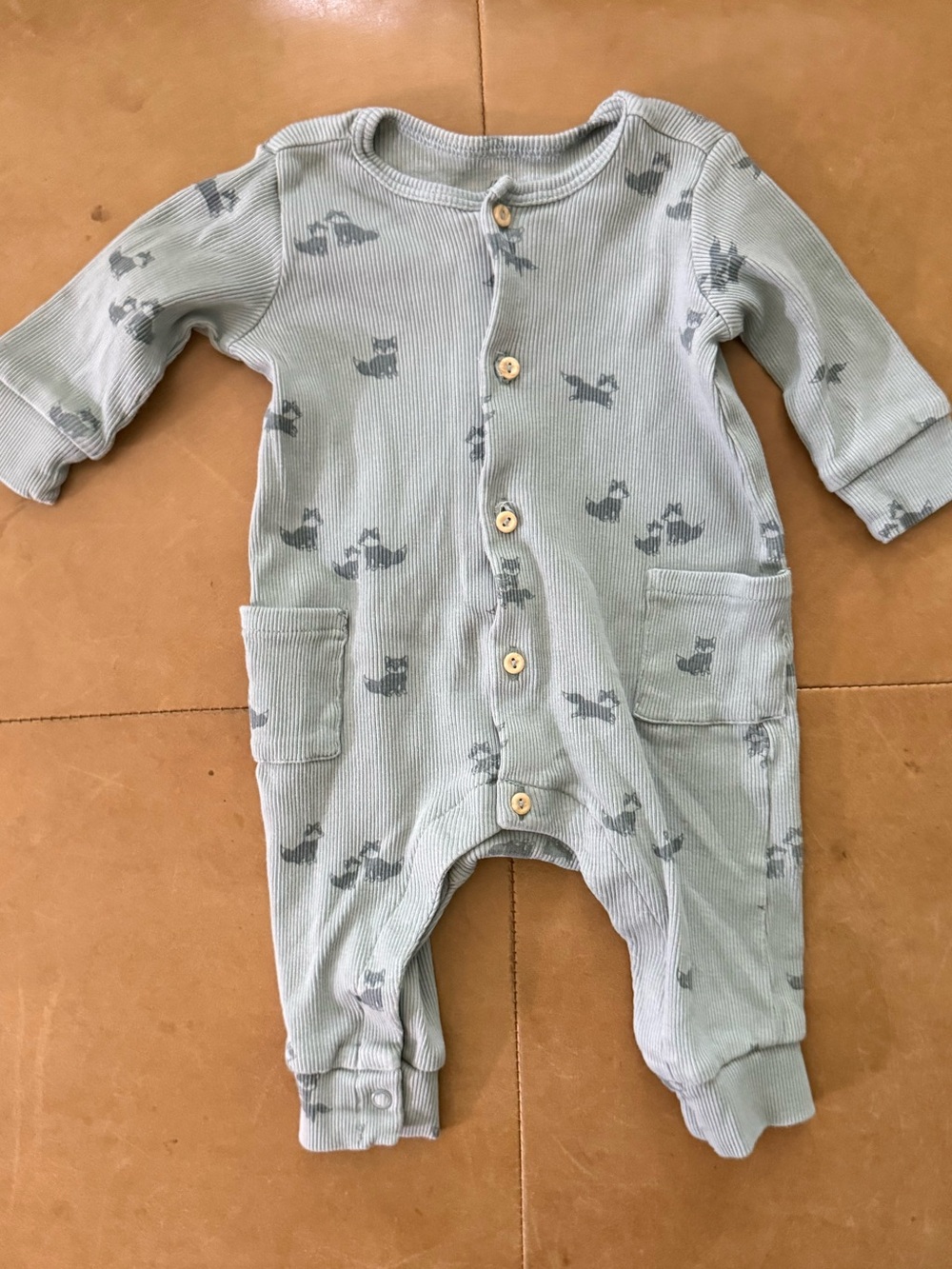 H&M Organic Cotton Newborn Coverall